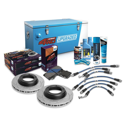Bendix Ultimate 4x4 Brake Upgrade Kit (Suits 4" Lift) U4WD-BUK79+4