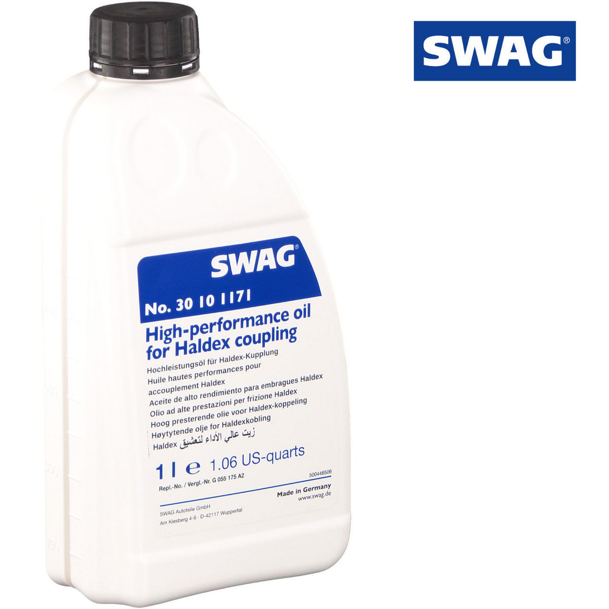 SWAG Oil All Wheel Drive Coupling 30 10 1171