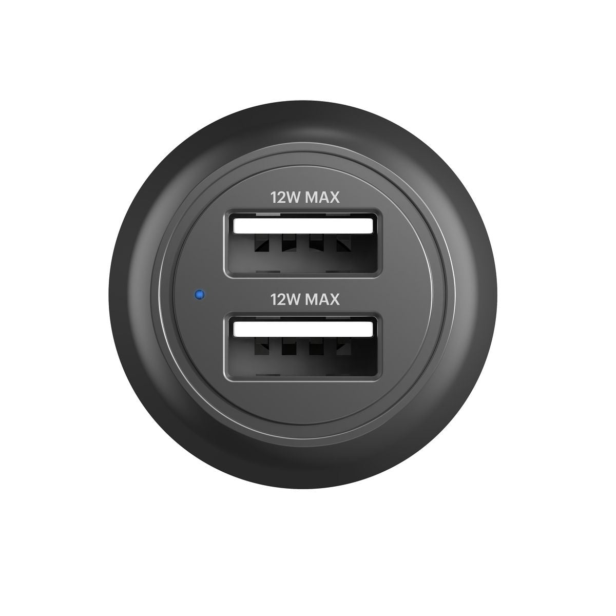 Cygnett Dual Port USB Car Charger 2x 12W (12W Total) CY3679CYCCH