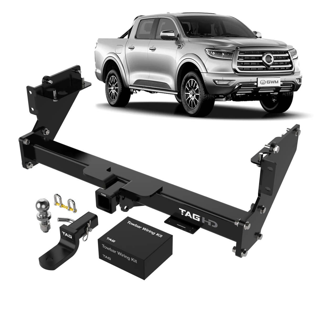 TAG Towbar Complete Kit Heavy Duty 3000kg K-TOW55992