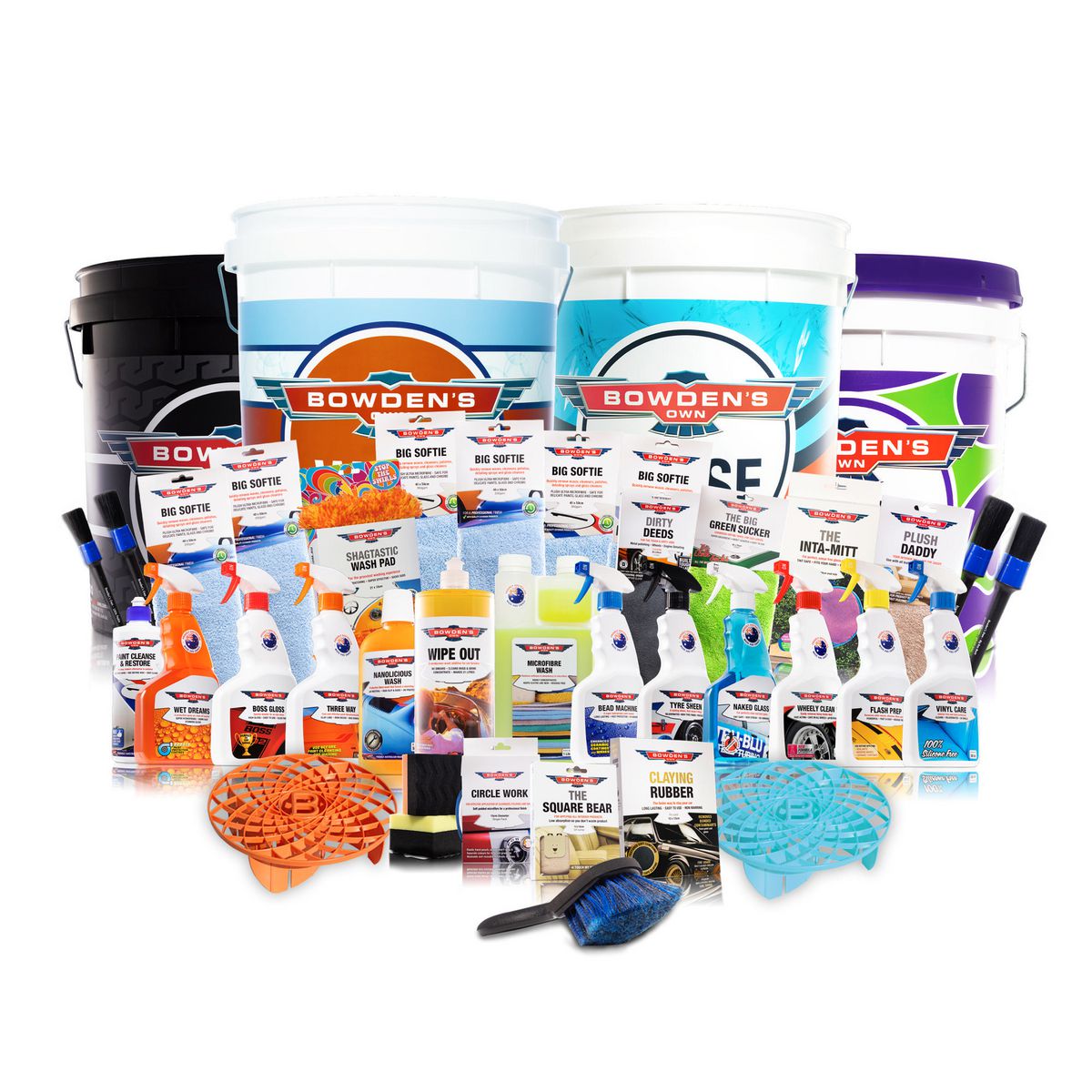 Bowden's Own Brand Spanking New 37pc Bucket Kit