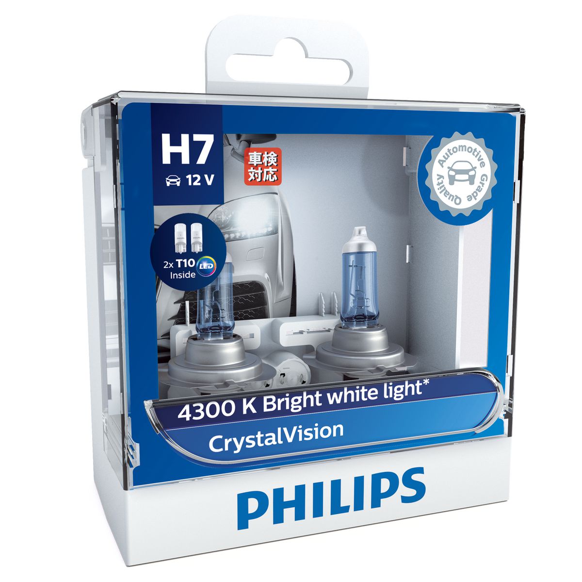 Philips 12972CVSL - Crystal Vision H7 Globe PX26D 12V 55W