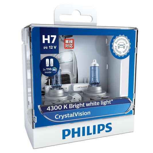 Philips 12972CVSL - Crystal Vision H7 Globe PX26D 12V 55W