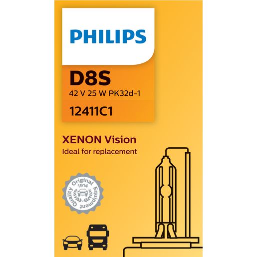 Philips D8S 42V 25W Pk32D-1 (Box Of 1) 12411