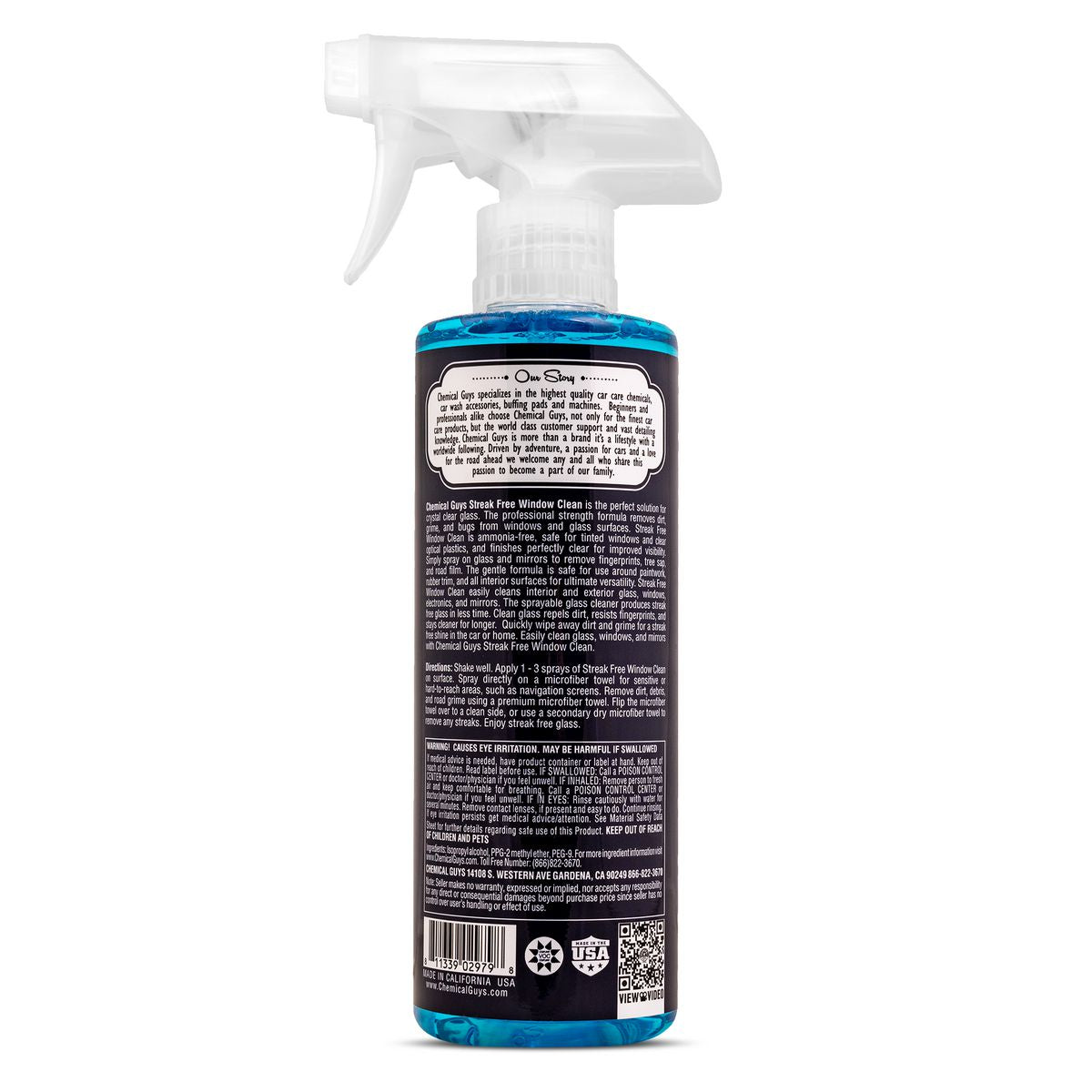 Chemical Guys Streak Free Window and Glass Cleaner 473ml CLD30016