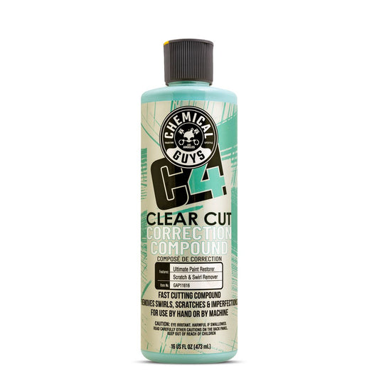 Chemical Guys C4 Clear Cut Correction Compound 473ml GAP11616