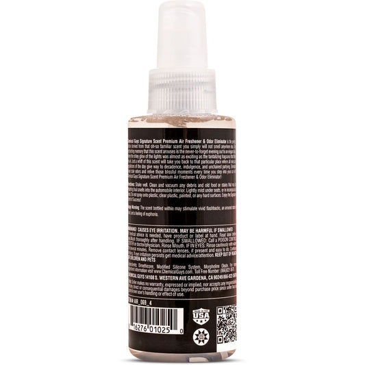 Chemical Guys Signature Scent Premium Air Freshener 120ml AIR_069_4