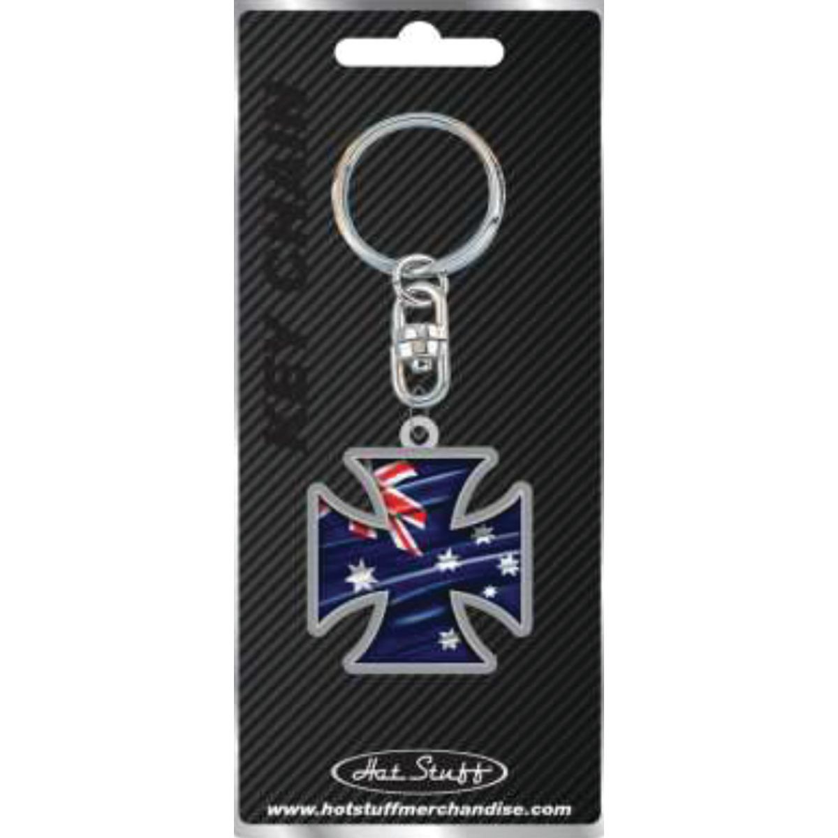 Hotstuff Hotstuff Keychain - Aussie Iron Cross KC102