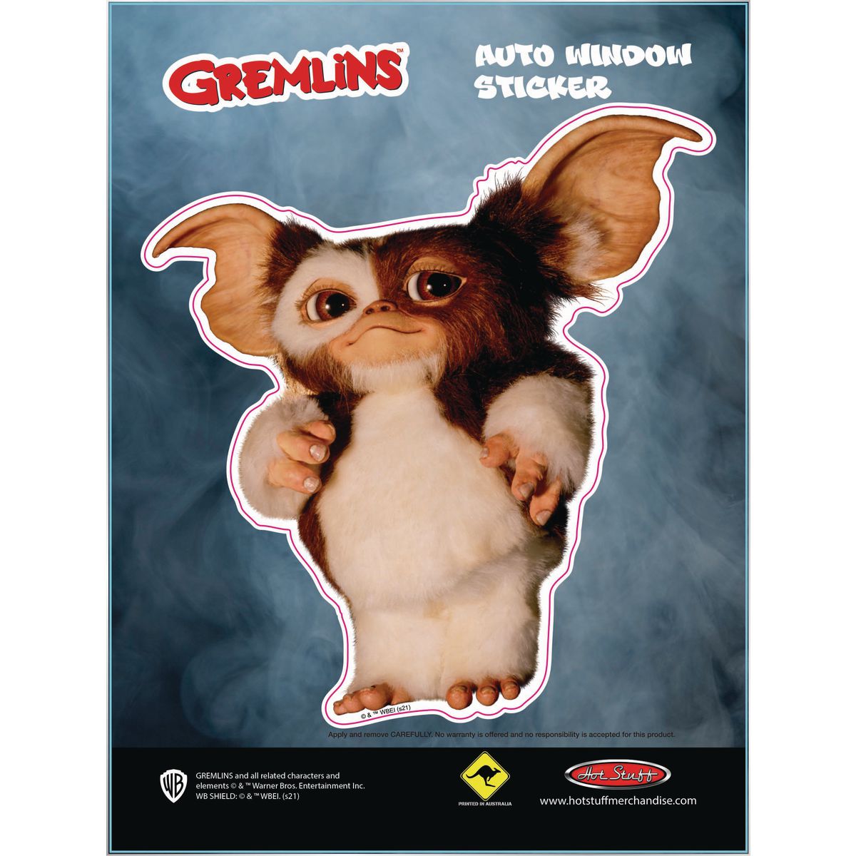 Hotstuff Hotstuff Auto Sticker - Gremlins Gizmo SH2934