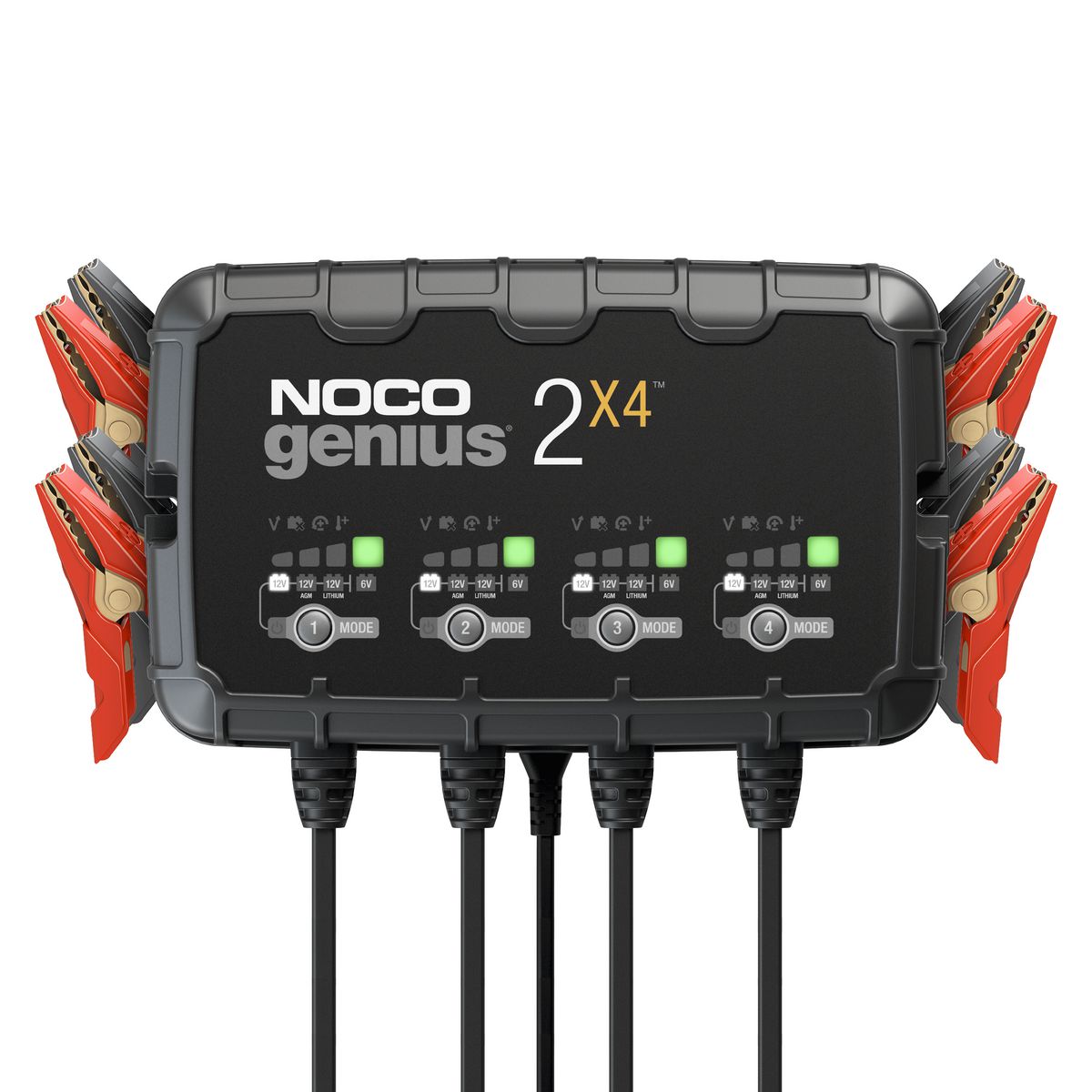 NOCO 8A 4-Bank Battery Charger GENIUS2X4