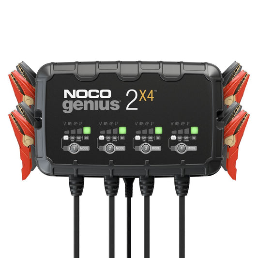 NOCO 8A 4-Bank Battery Charger GENIUS2X4