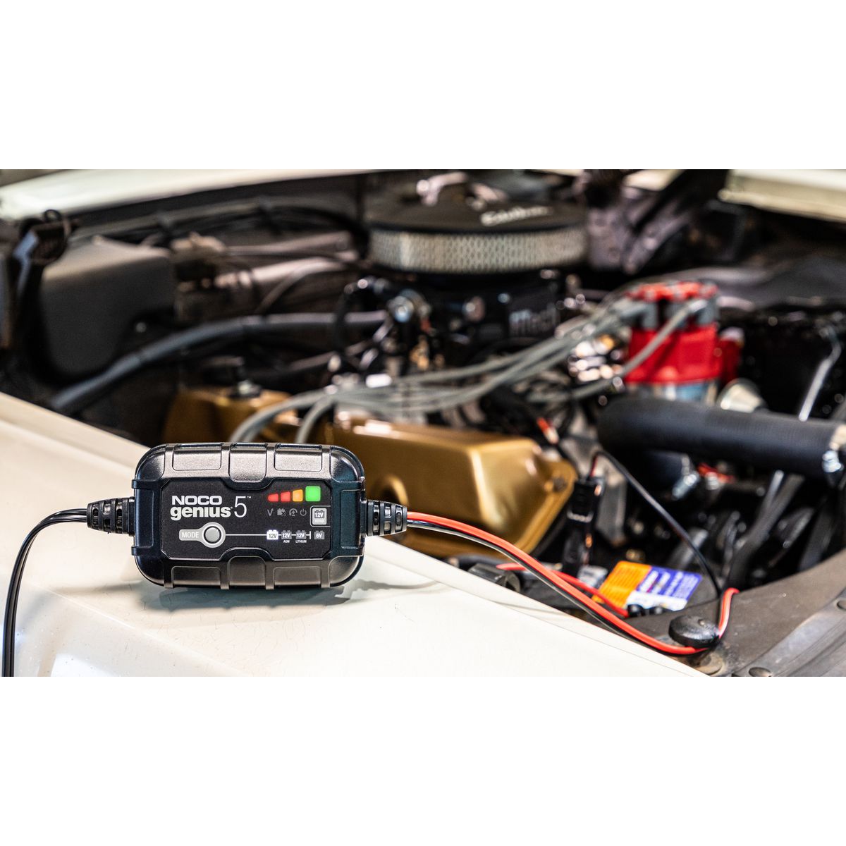 NOCO Battery Charger Genius 6V/12V 5 Amp GENIUS5AU