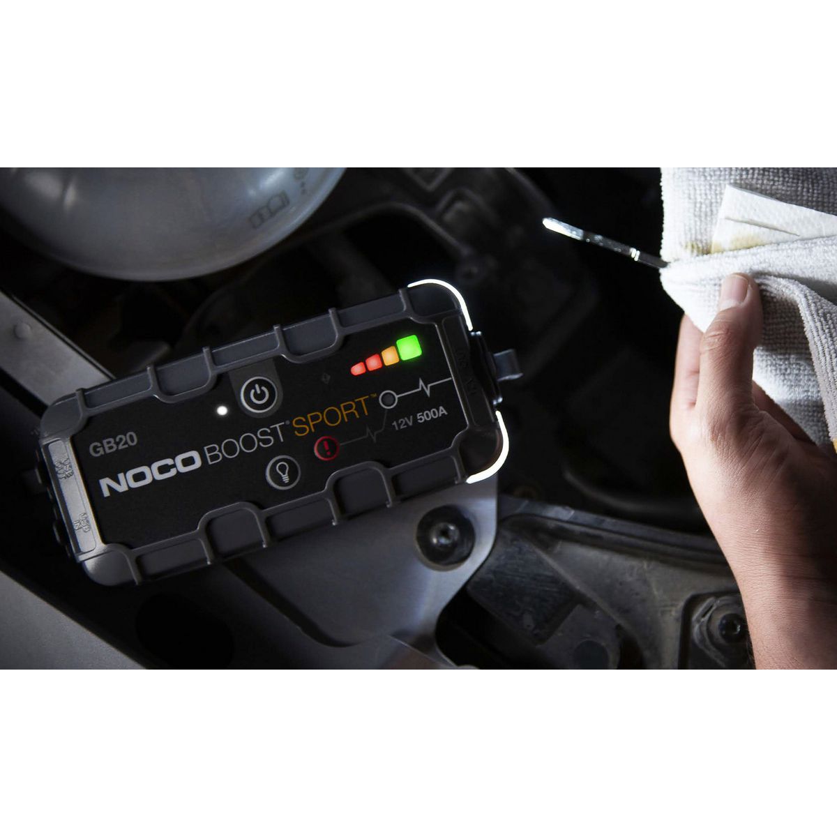 NOCO Boost Sport 500A UltraSafe Lithium Jump Starter GB20