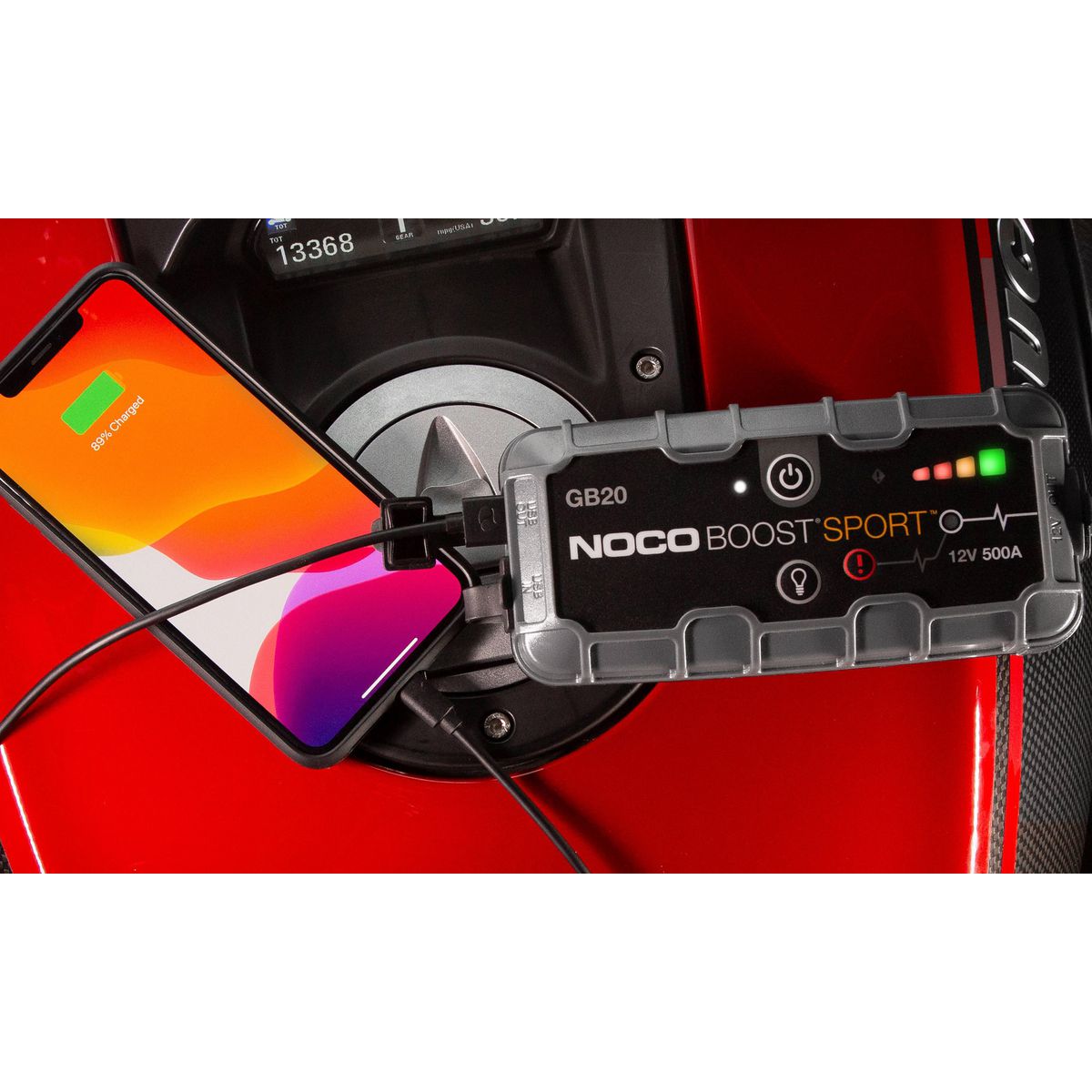NOCO Boost Sport 500A UltraSafe Lithium Jump Starter GB20