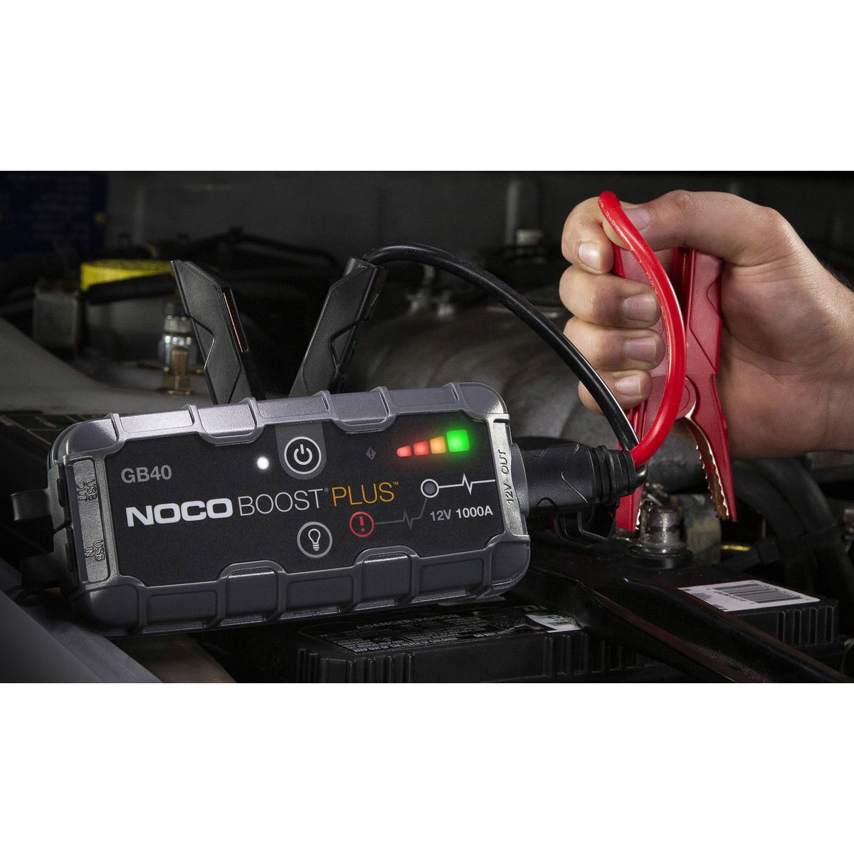 NOCO Boost Plus 1000A UltraSafe Lithium Jump Starter GB40