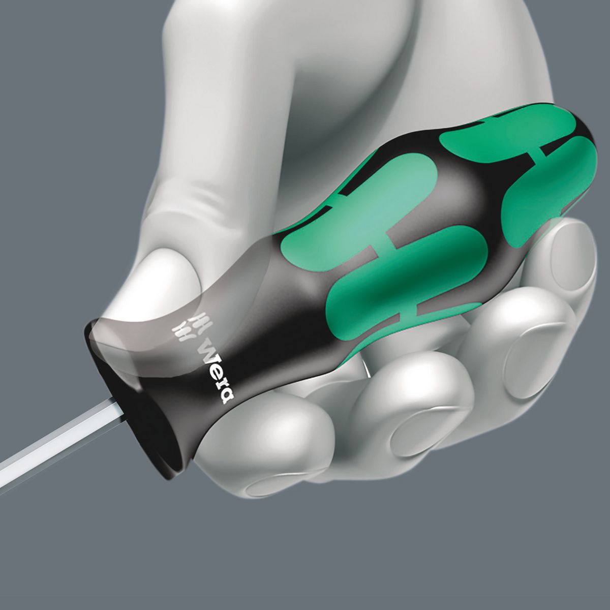 Wera Bitholding Screwdriver With Retaining Ring 1/4In WER051005