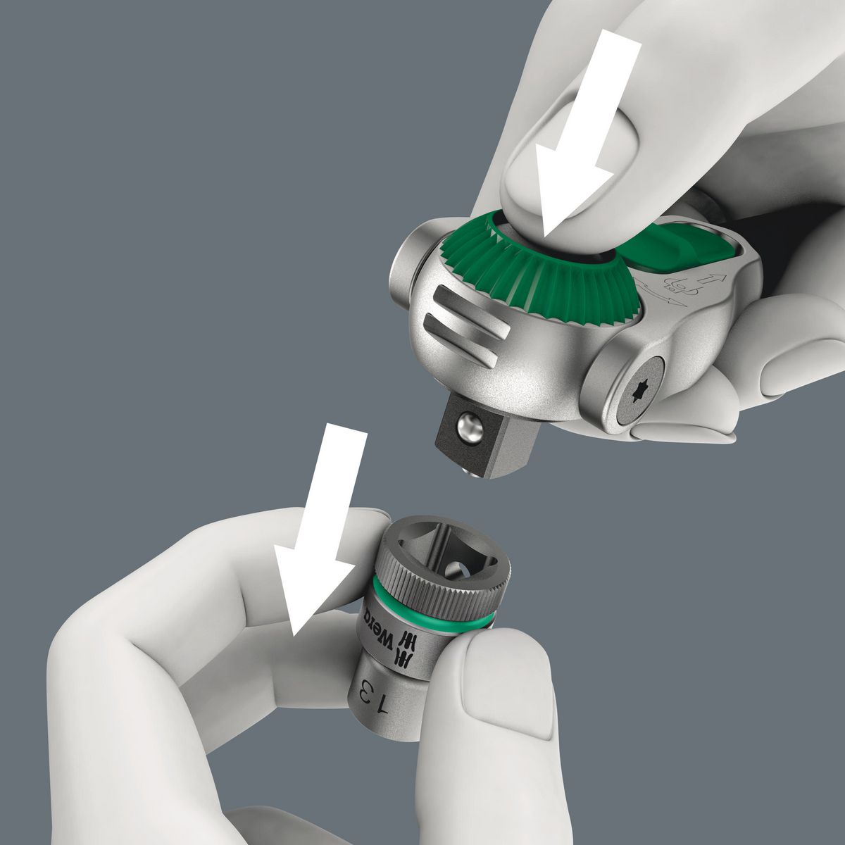 Wera 8000 B Zyklop Speed Ratchet With 3/8In Drive WER003550