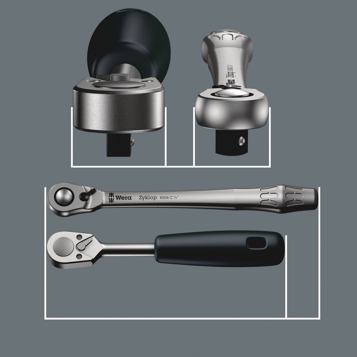 Wera 1/2In Drive Switch Lever Ratchet WER004064