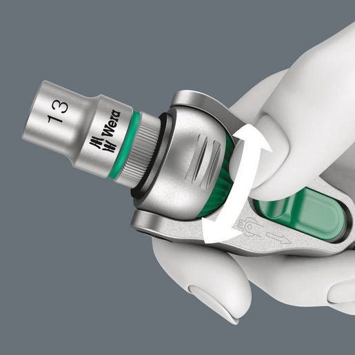 Wera 1/4In Drive Zyklop Speed Ratchet WER003500