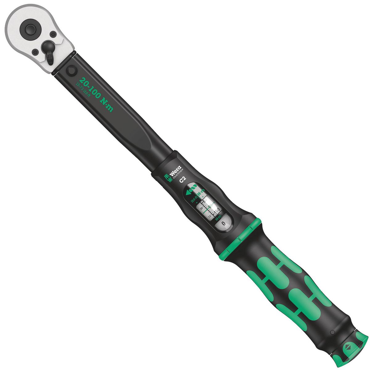 Wera Torque Wrench 20-100Nm 1/2In Drive WER075621