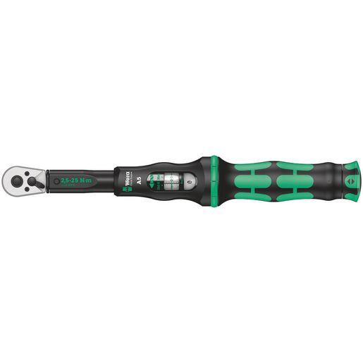 Wera Torque Wrench 2.5-25Nm 1/4In Drive WER075604