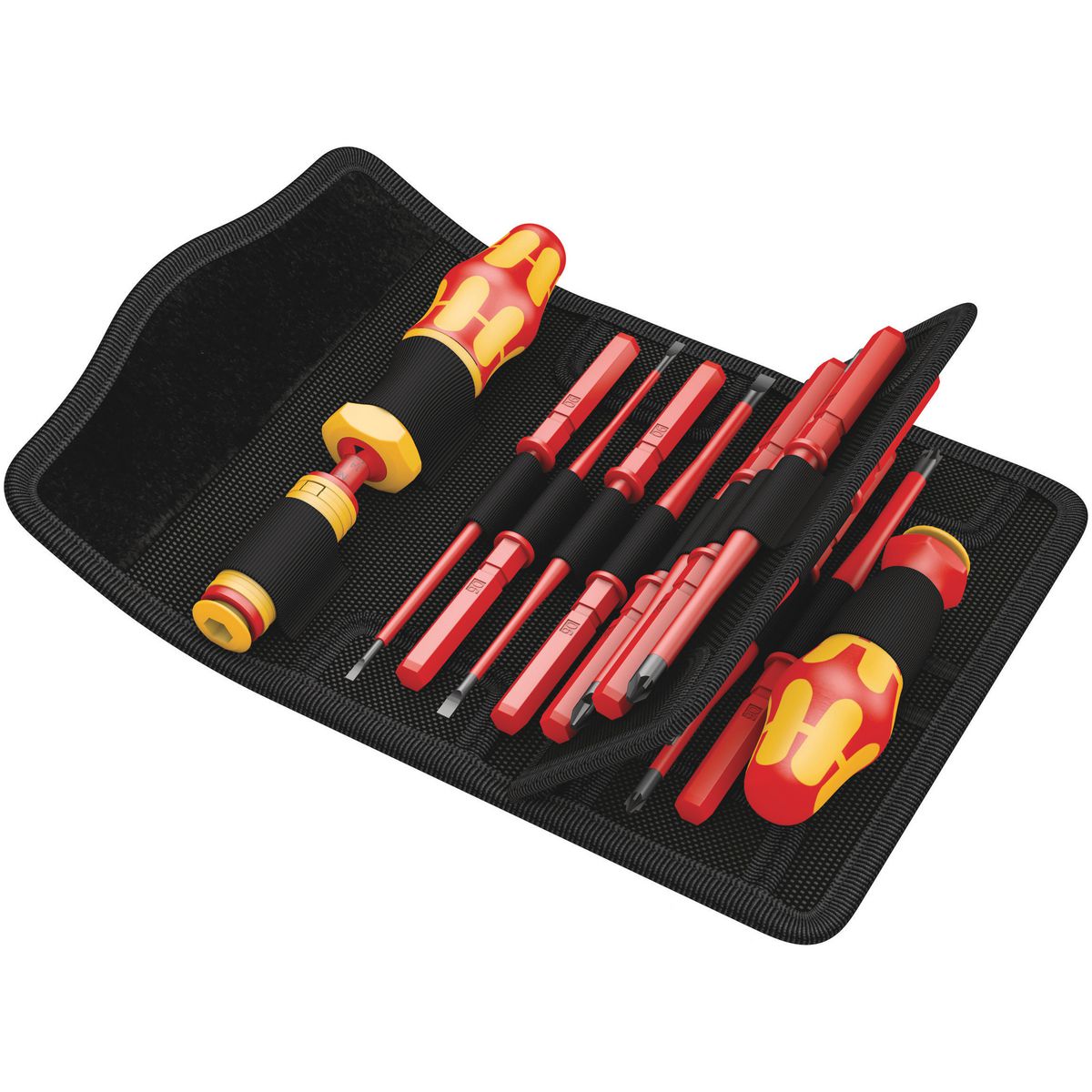 Wera Vde 16 Piece Adjustable Torque Screwdriver Set 1.2-3.0 Nm WER135906