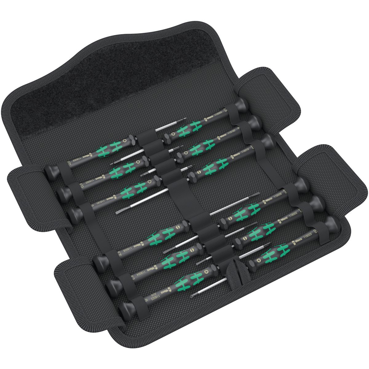 Wera Kraftform Micro Set Screwdriver Set 12 Piece WER073675