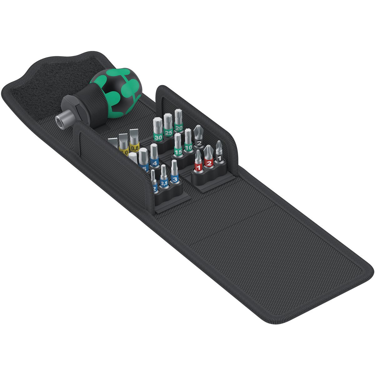 Wera Kraftform Kompakt Stubby/Carburettor Screwdriver Set WER057471