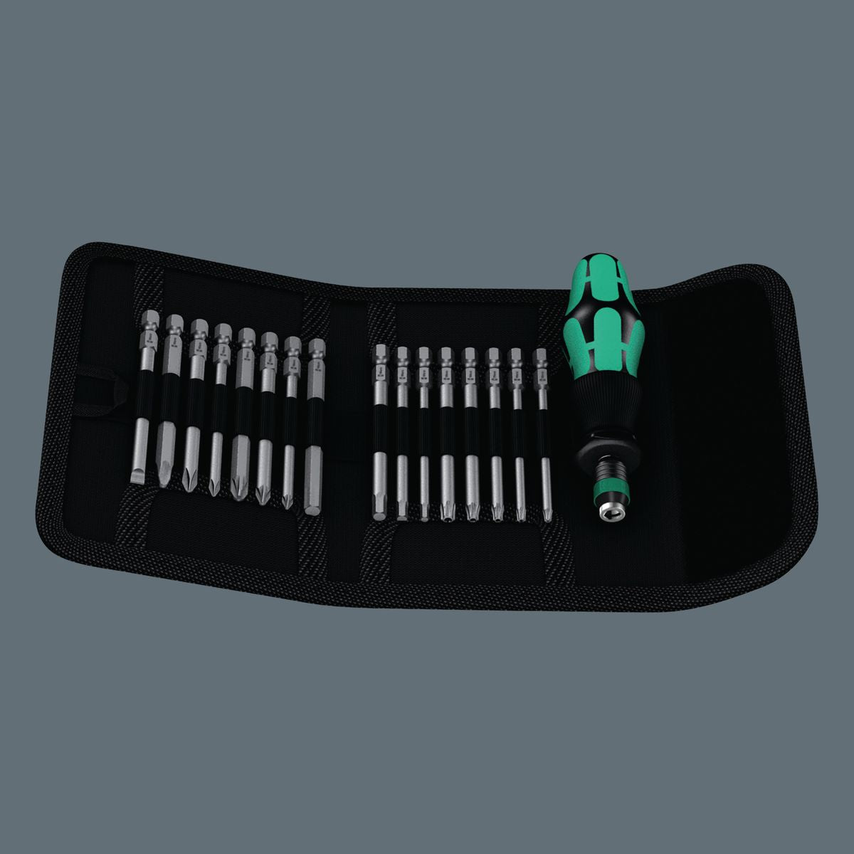 Wera Kraftform 17 Piece Interchangeable Screwdriver Bit Set WER059295