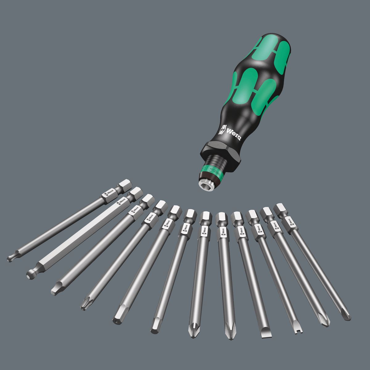 Wera Kraftform 17 Piece Interchangeable Screwdriver Bit Set WER059295