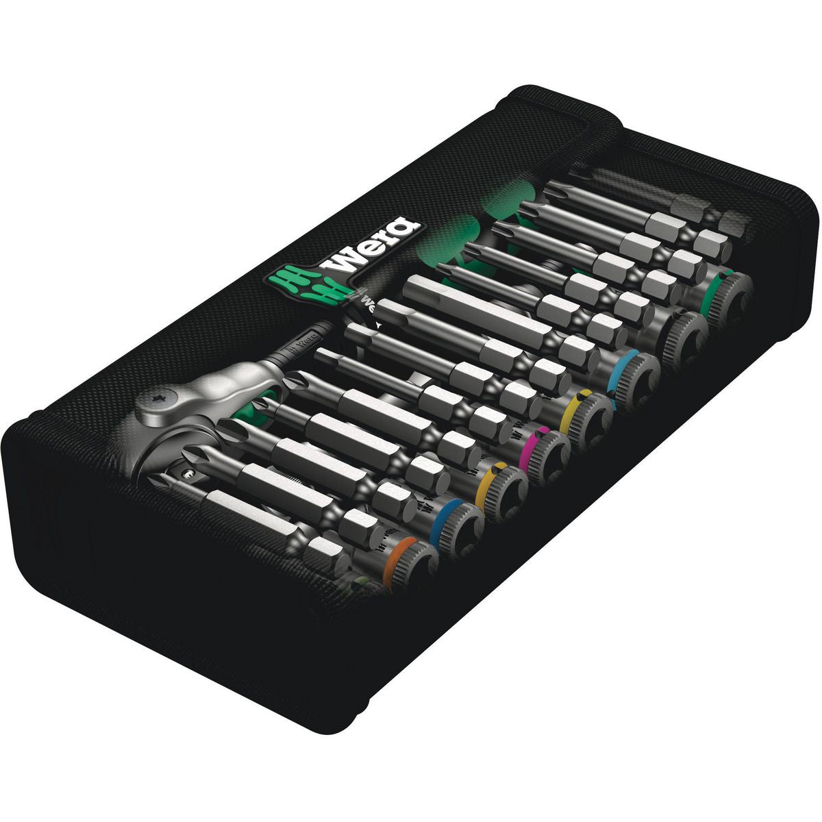 Wera 28 Piece Socket Set 1/4In Drive Metric WER004016