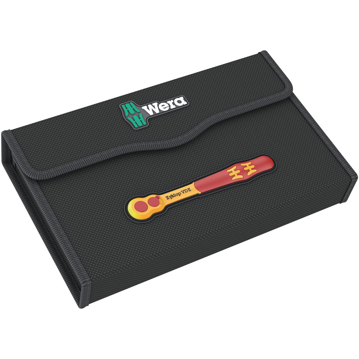 Wera Vde 3/8In Ratchet Set Metric 17 Piece WER004970