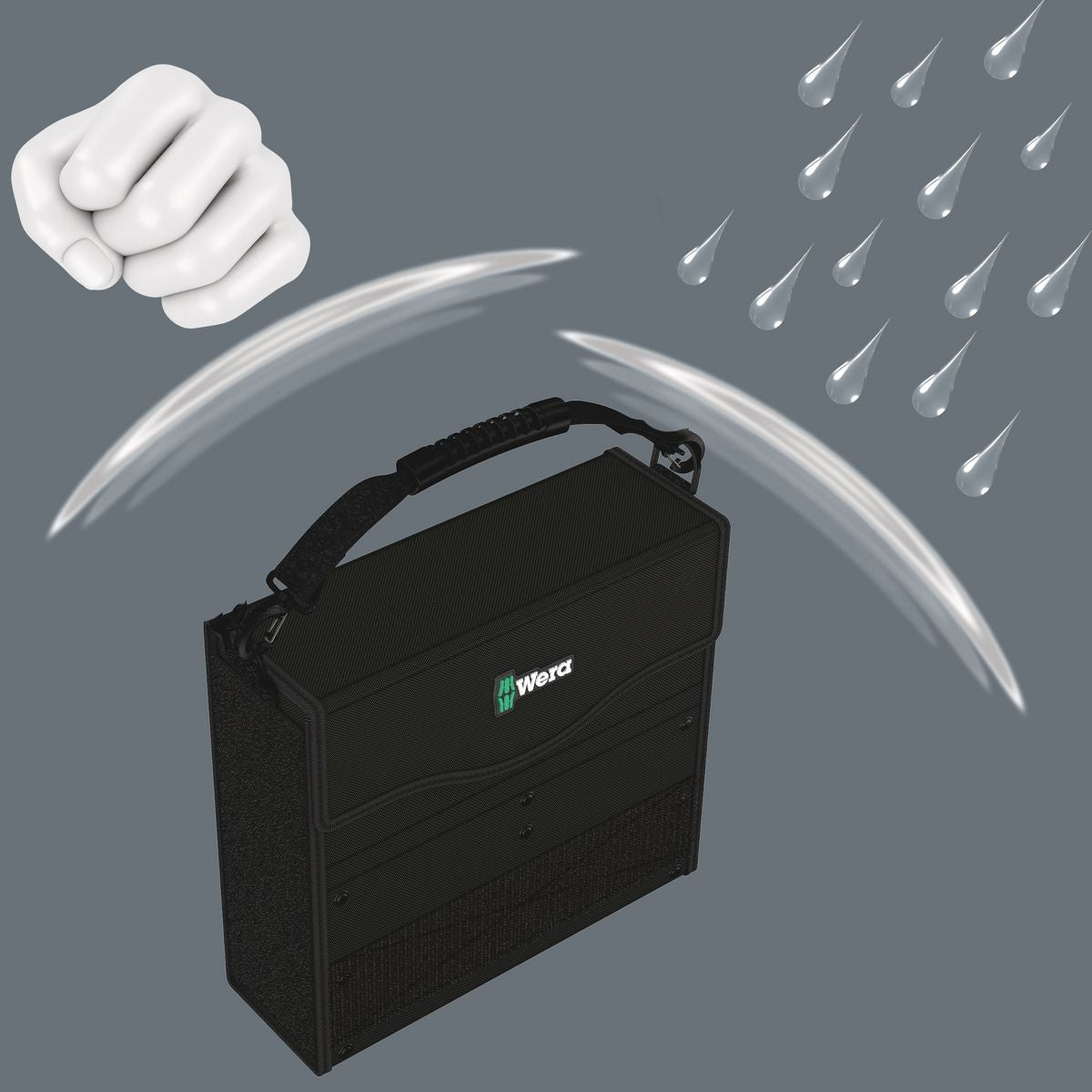 Wera 2Go 2 Xl Tool Box Container Bag WER004357