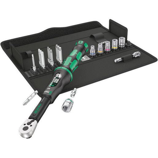 Wera Click-Torque Wrench Set 20 Piece 2.5-25Nm 1/4In Drive WER130110