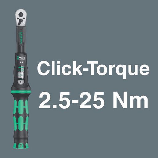 Wera 16 Piece Bicycle Torque Wrench Set 2.5-25Nm 1/4In Drive WER004180