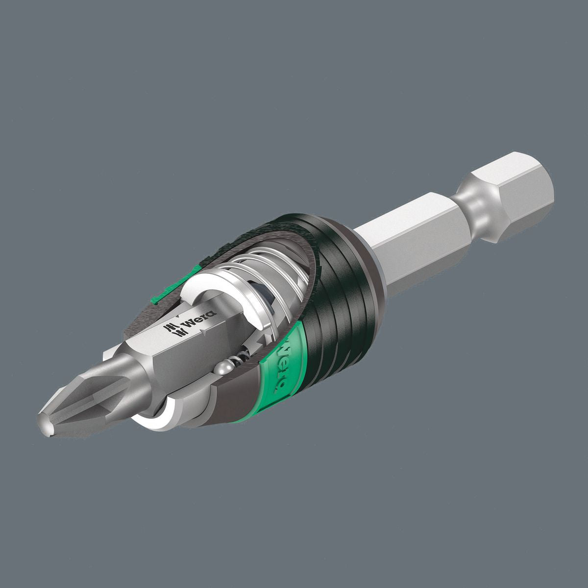 Wera Rapidaptor Universal Bit Holder 1/4Inx50Mm WER052502