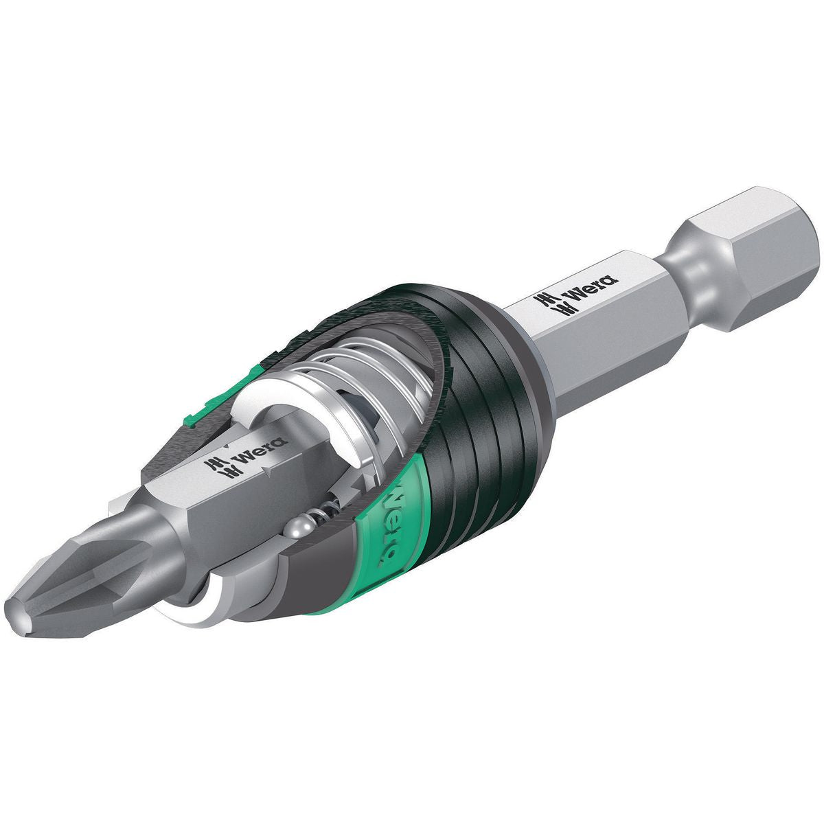 Wera Rapidaptor Universal Bit Holder 1/4Inx57Mm WER073511