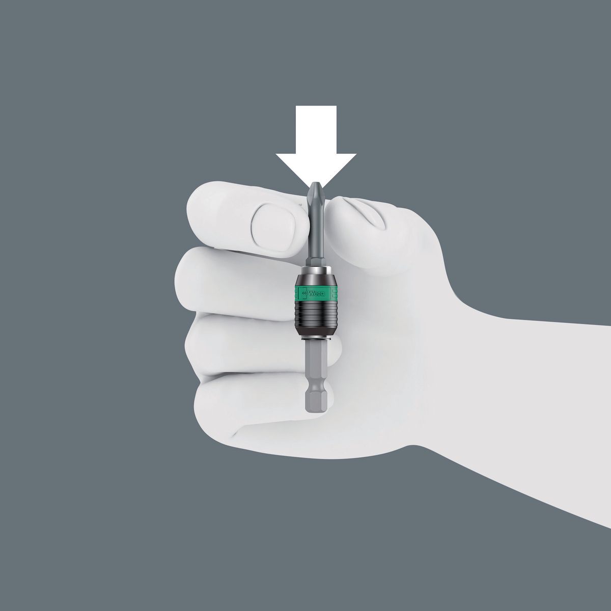 Wera Rapidaptor Universal Bit Holder 1/4Inx57Mm WER073511