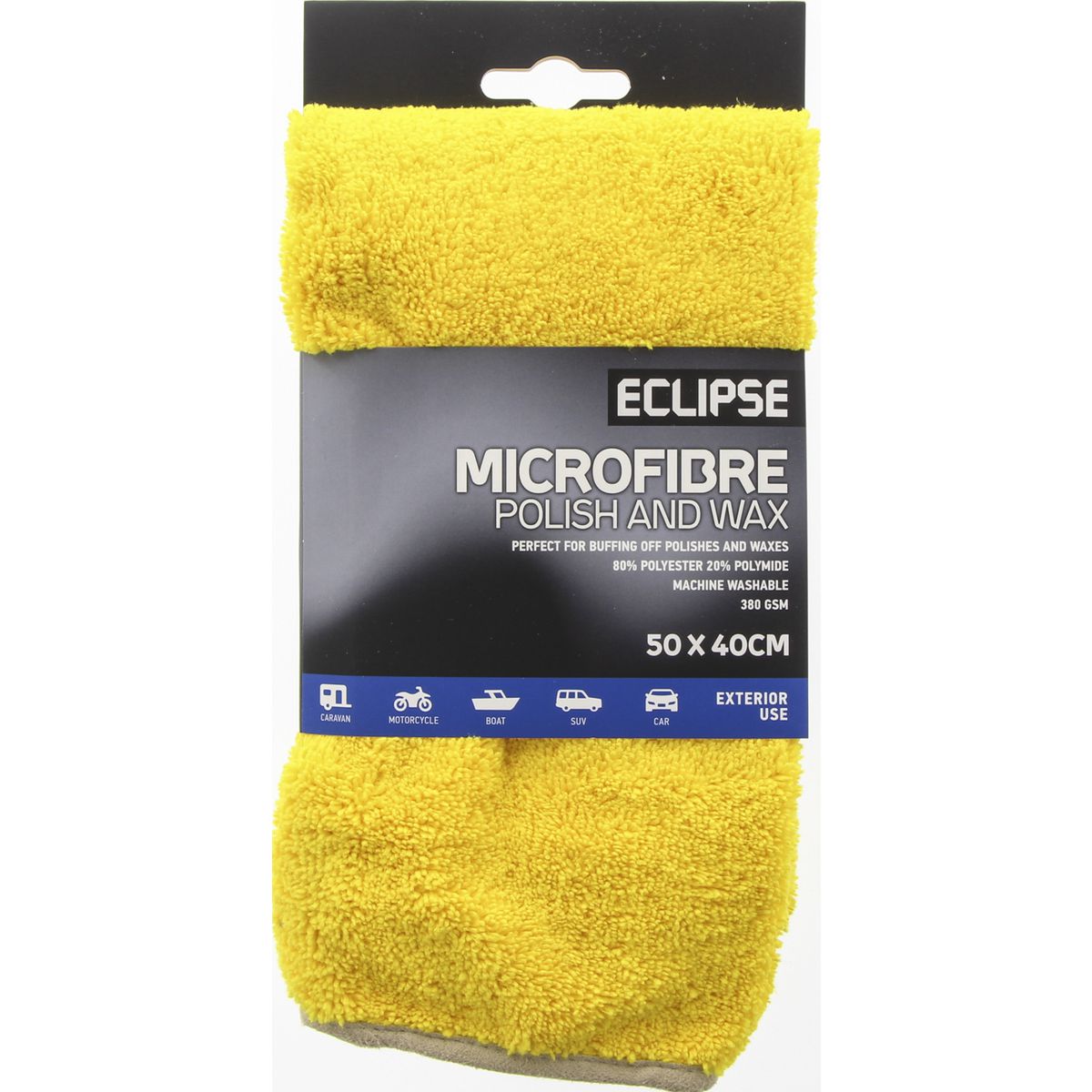 Eclipse Polishing Microfibre Cloth 380Gsm EMPAW380