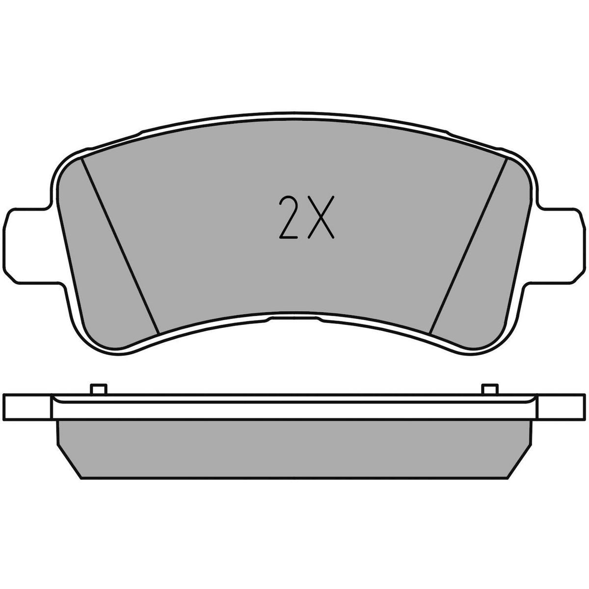 MEYLE Brake Pad Set 025 259 8721/PD