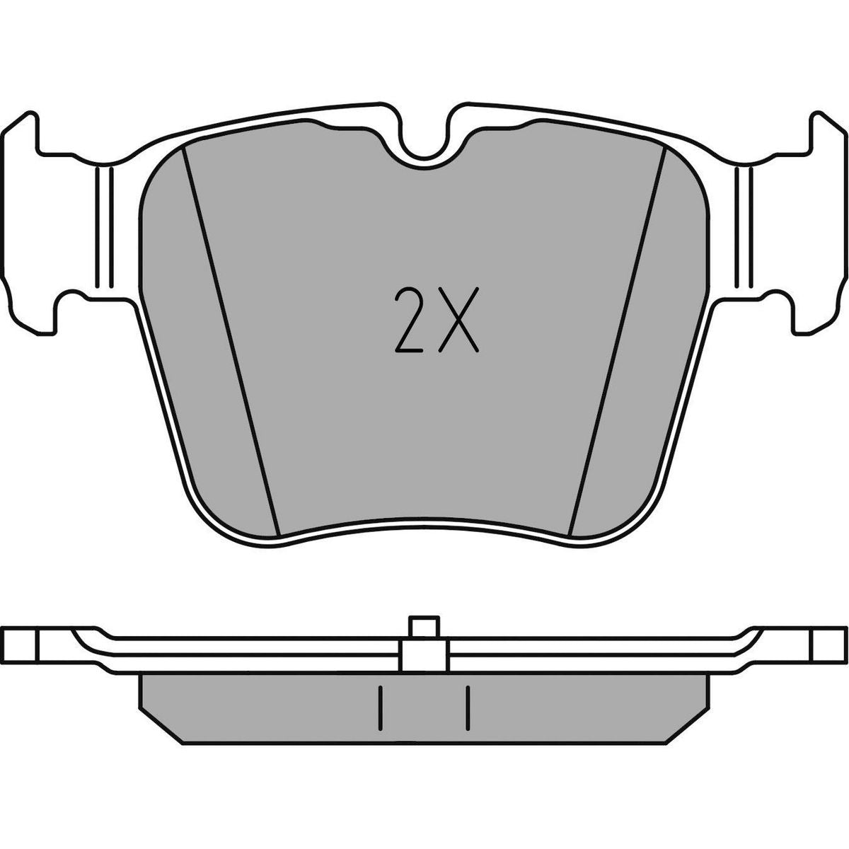 MEYLE Brake Pad Set 025 224 2316/PD