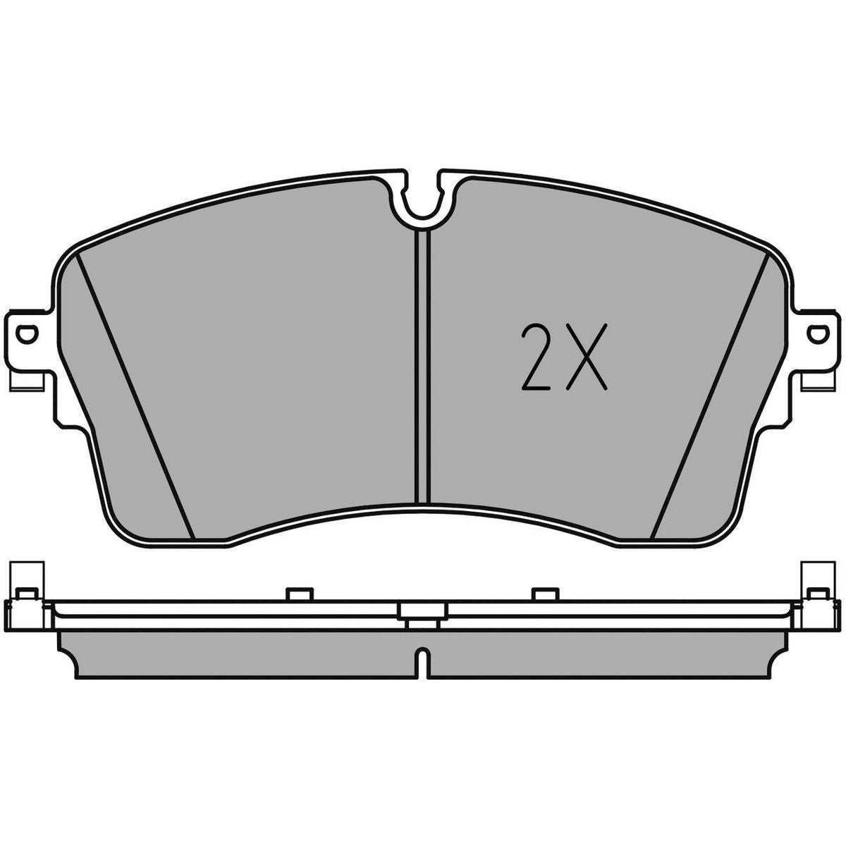 MEYLE Brake Pad Set 025 224 8517/PD
