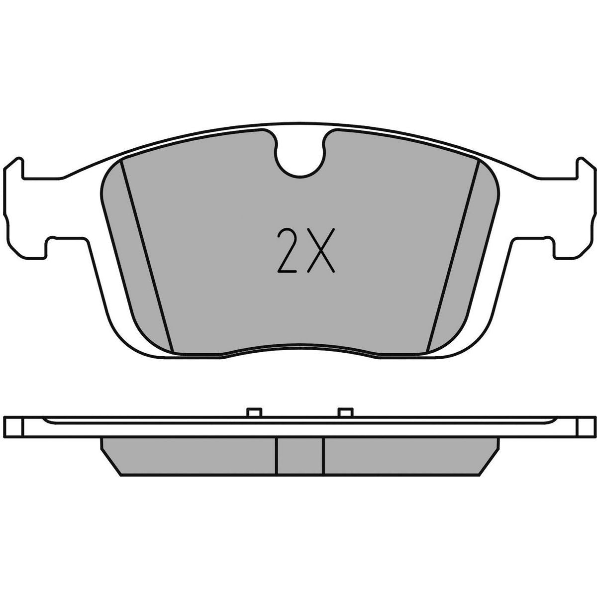 MEYLE Brake Pad Set 025 223 8619/PD