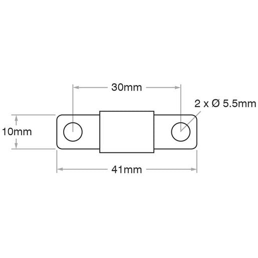 OEX Midi Fuse, Assorted, Bolt On - Pack Of 10 ACX6501