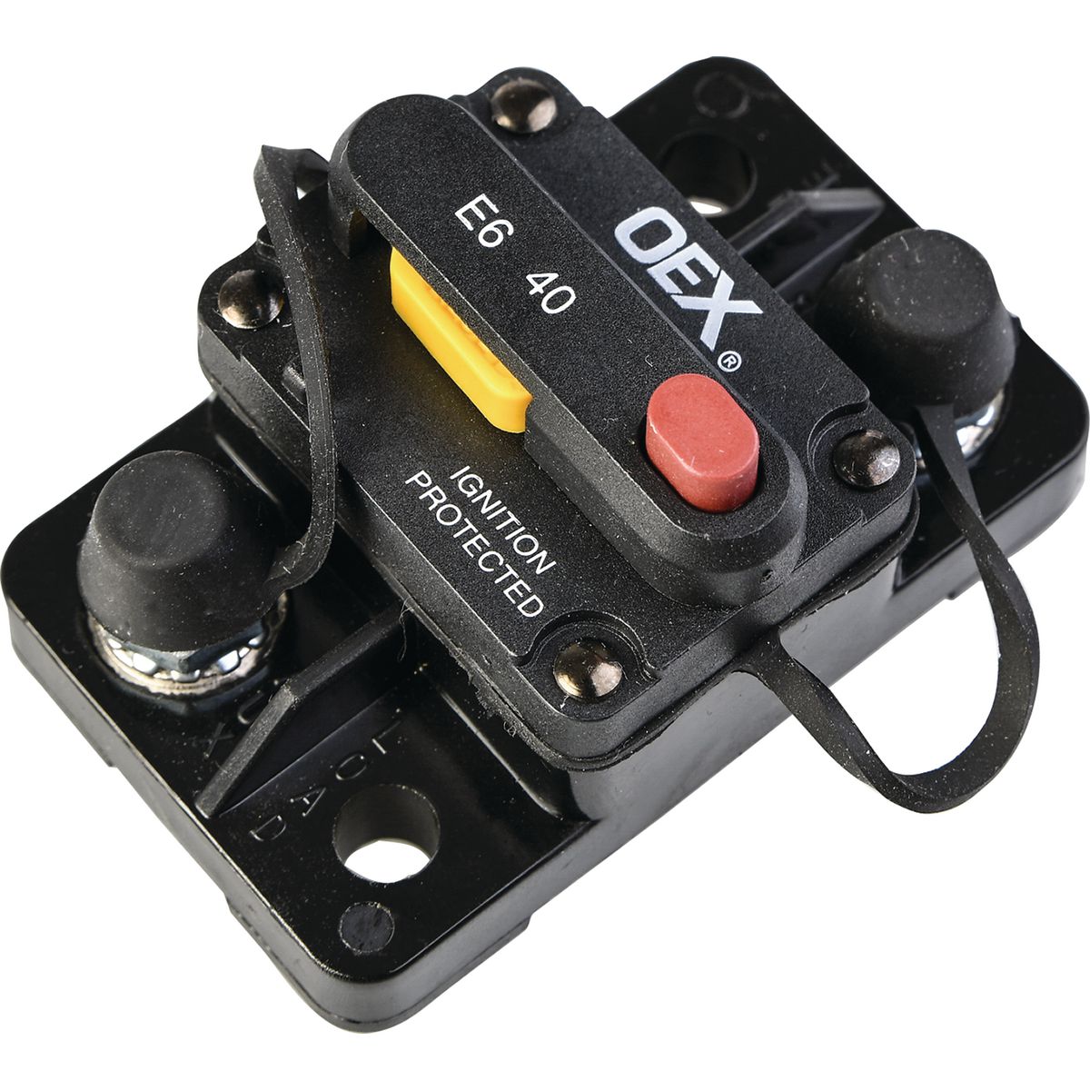OEX 40A Mini Manual Reset Circuit Breaker, Type 3, Switchable - Single Pack ACX2084BL