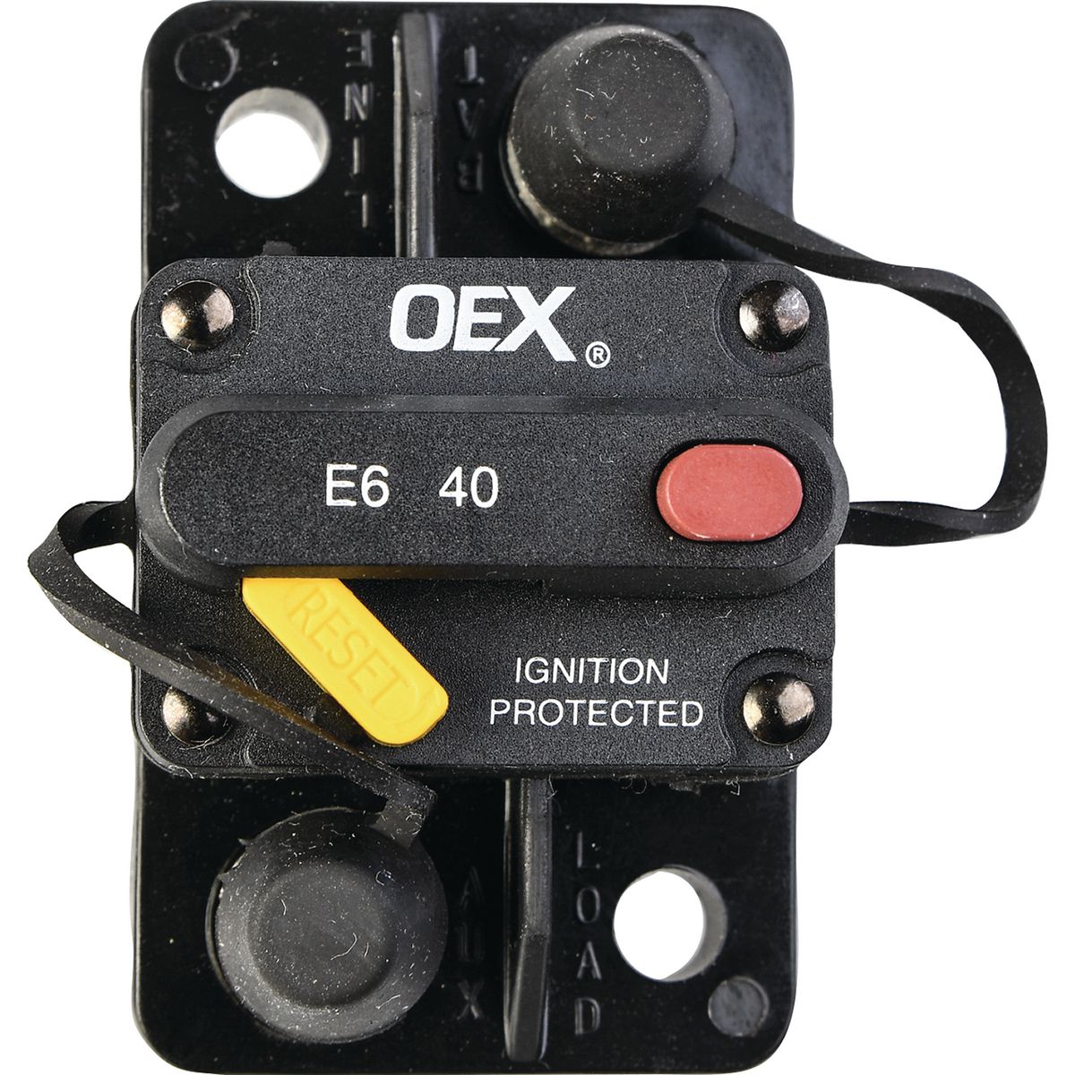 OEX 40A Mini Manual Reset Circuit Breaker, Type 3, Switchable - Single Pack ACX2084BL