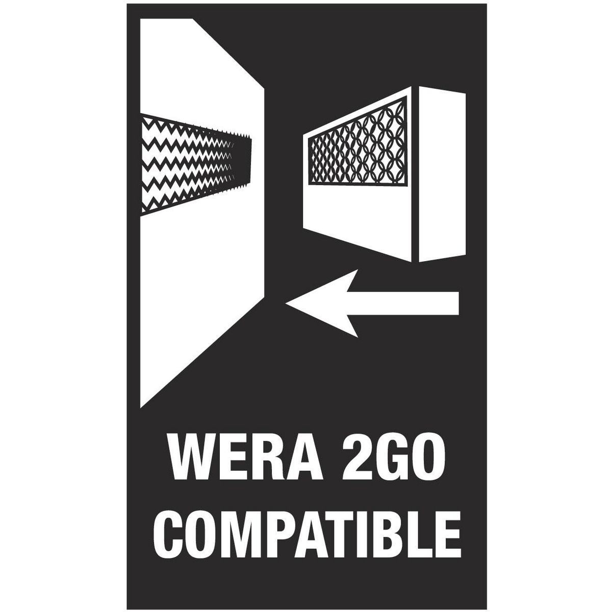 Wera 9 Piece Metric 1/4 Inch Socket Set WER003883