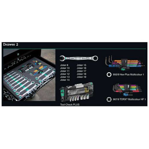 Wera Master Tool Kit WER501051