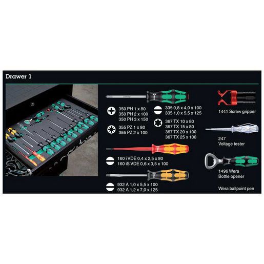 Wera Master Tool Kit WER501051