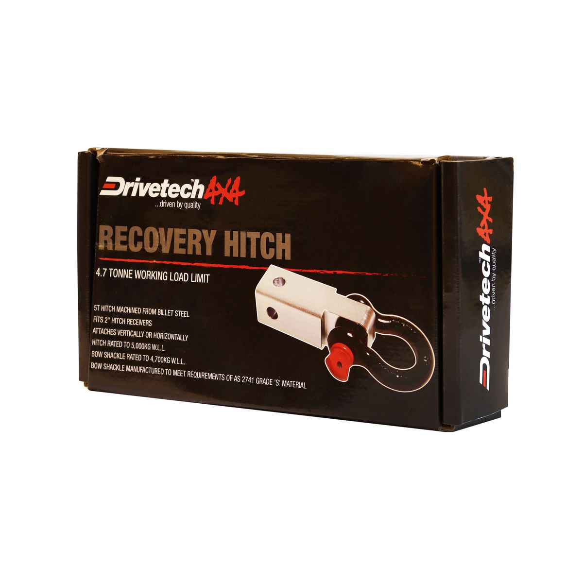 Drivetech 4X4 Recovery Hitch 4.7T DT-RECH